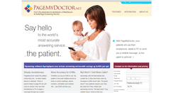 Desktop Screenshot of pagemydoctor.net